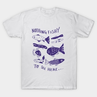 Purple fish T-Shirt